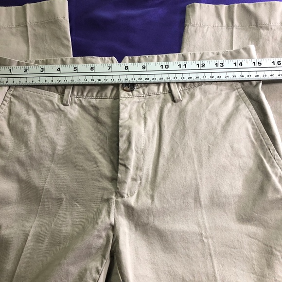 📌 Brooks Brothers Great  Cotton Pants - Trousers W31 L30 - Picture 2 of 6